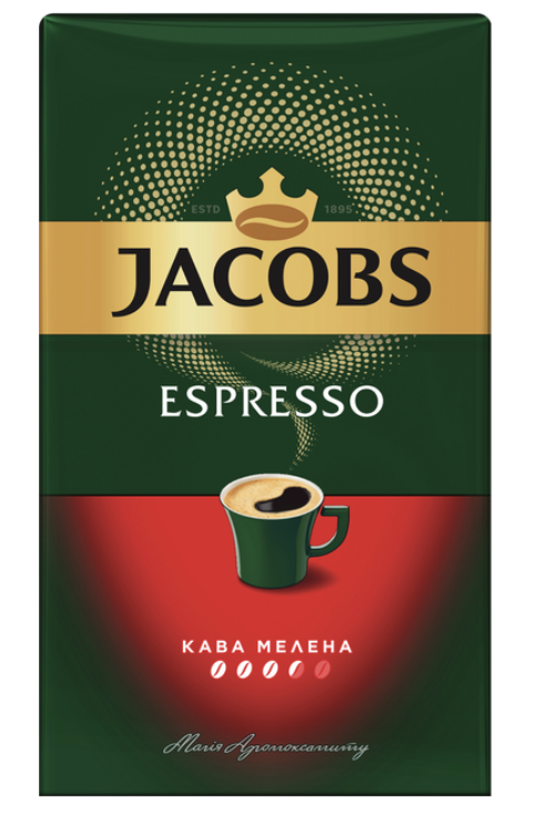 Кава мелена Jacobs Espresso 450г
